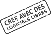 Créé avec des logiciels libres