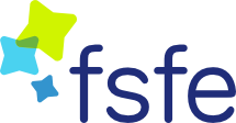 FSFE logo, via the FSFE website.